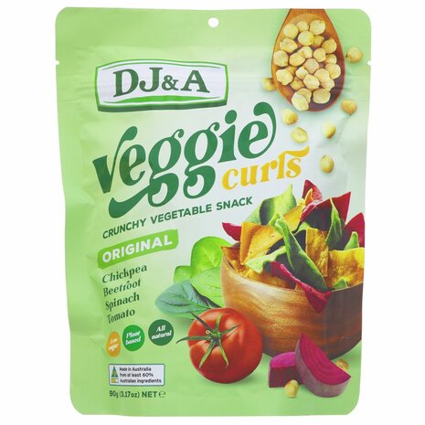 Dj&a Tempura Veggie Crisps 70g