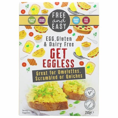 Free & Easy Get Eggless 250g