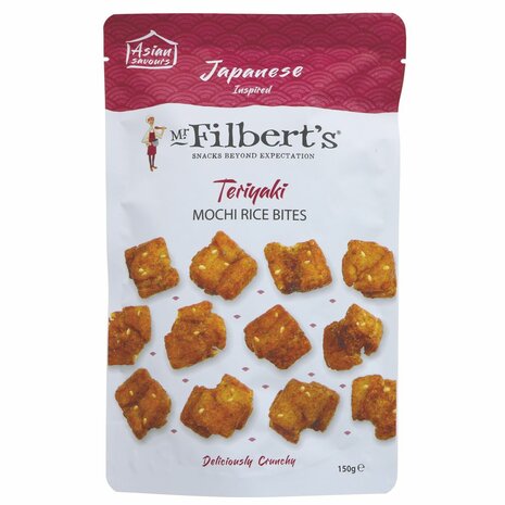 Mr Filberts Mochi Rice Bites Teriyaki 150g