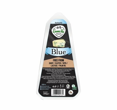Green Vie Vegan Blue Flavour wedge 200g