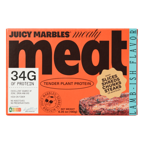 Juicy Marbles Vegan Meaty Meat (wie Lamm) 180g *BBD 10.08.2026*