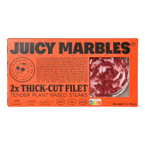 Juicy Marbles Vegan Thick-Cut Filet 226g *bbd 07.08.2026*