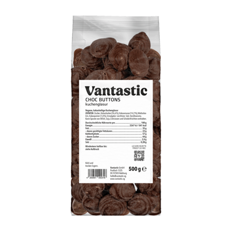 Vantastic Choc Buttons (bruin) 500g