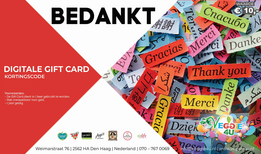 Veggie 4U Digitale Gift Card Bedankt € 10,-