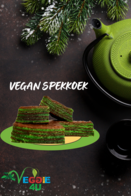 Veggie 4u Vegan Spekkoek Rond (doorsnee ca. 12 cm) ± 250g