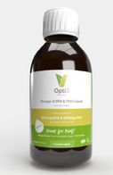 Vegetology Opti-3 Liquid - OMEGA-3 EPA & DHA LIQUID - Flavourless 150ml