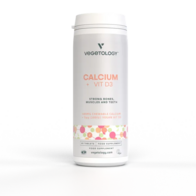 Vegetology Calcium + Vit D3 (200iu) 400mg 60 tabs
