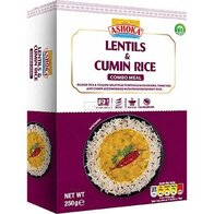 Ashoka Combo Meal - Tadka Dal with Jeera Rice 250g