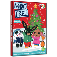 Moo free Bing milk choccy advent calendar 70g