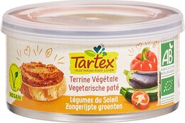 Tartex Vegan pate zongerijpte groenten 125g