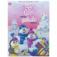 Moo Free Kids White Choc Advent Calender70g