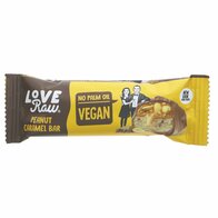 Loveraw Peanut Caramel Bar M:lk Choc 40g