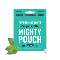 Peppersmith MEGA Pouch Peppermint Xylitol Chewing Mints 330g (approximately 560 gums)