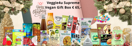 Veggie 4u Supreme Vegan Gift Box € 65,- (around 20 products)