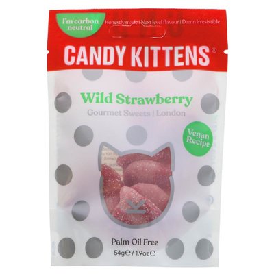 Candy Kittens Wild Strawberry 54g