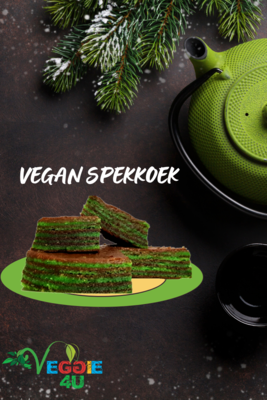 Veggie 4u Spekkoek Vegan Rond (doorsnee ca. 12 cm) ± 250g