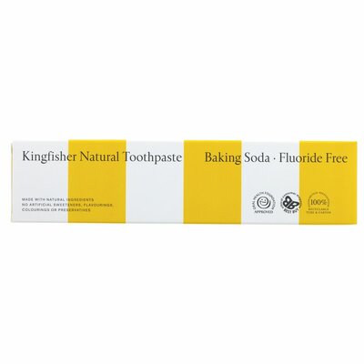 Kingfisher Baking Soda Toothpaste (fluoride free) 100ml