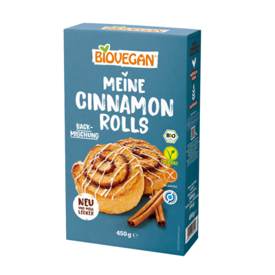 Biovegan mijn kaneelbroodjes bakmix, bio, 440g