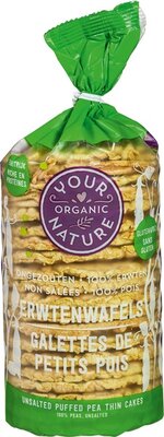 Your Organic Nature Erwtenwafels ongezouten 100g