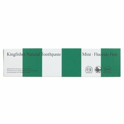 Kingfisher Mint Fluoride Free toothpaste 100ml
