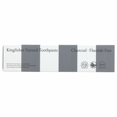 Kingfisher Charcoal Naturally (Whitening Fluoride Free)100ml