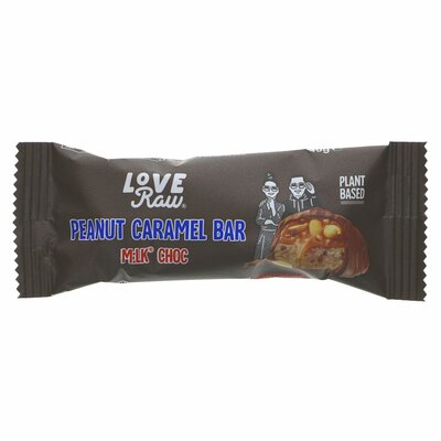 Loveraw Peanut Caramel Bar 40g