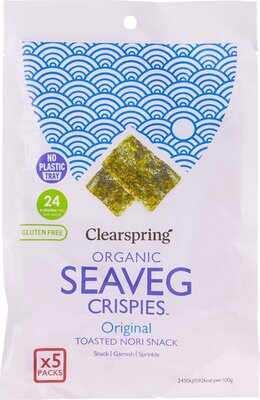 Clearspring Seaveg crispies 20g *bbd 30.03.2025*