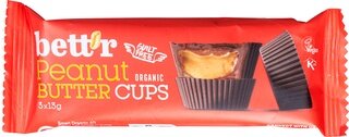Bett'r Peanut butter cups 39g