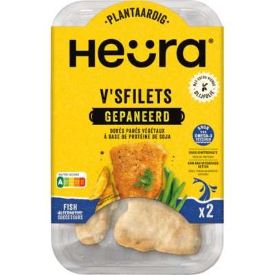 Heura F'sh Fillets 160g +12dgn