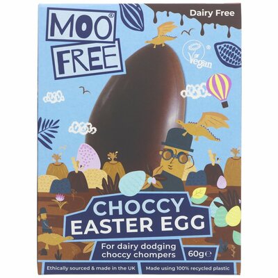 Moo Free Choccyy Easter Egg 60g