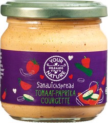 Your Organic Nature Sandwich spread tomato-paprika-zucchini 180g
