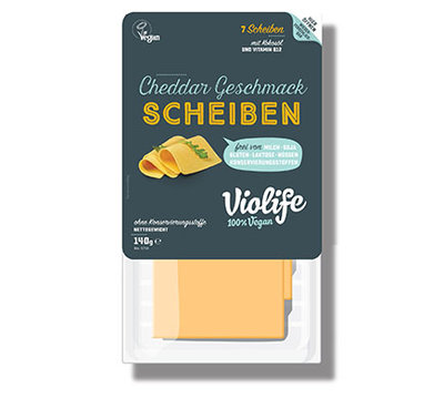 Violife Cheddar Slices 140g *THT 26.03.2025*