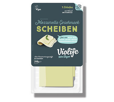 Violife slices with mozzarella flavour 140g *bbd 26.03.2025*